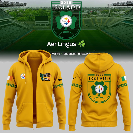 Ireland 2025 Limited Edition Dublin Game ZIPHoodie-ND09252557