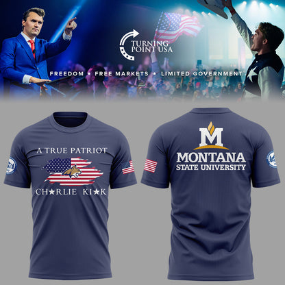 Limited Edition Montana State x Turning Point USA 2025 TShirt