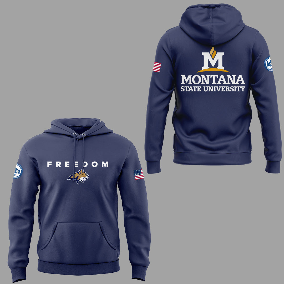 Limited Edition Montana State x Turning Point USA 2025 Hoodie