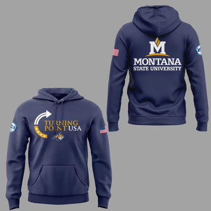 Limited Edition Montana State x Turning Point USA 2025 Hoodie