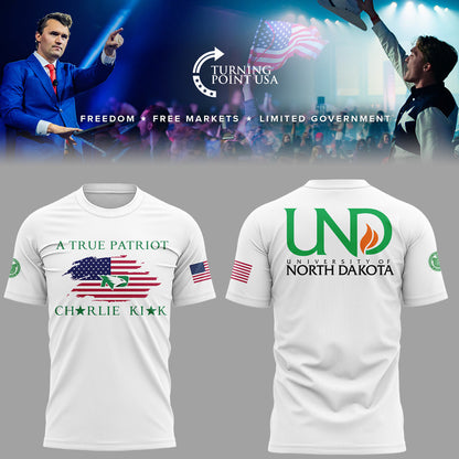 Limited Edition North Dakota x Turning Point USA 2025 TShirt