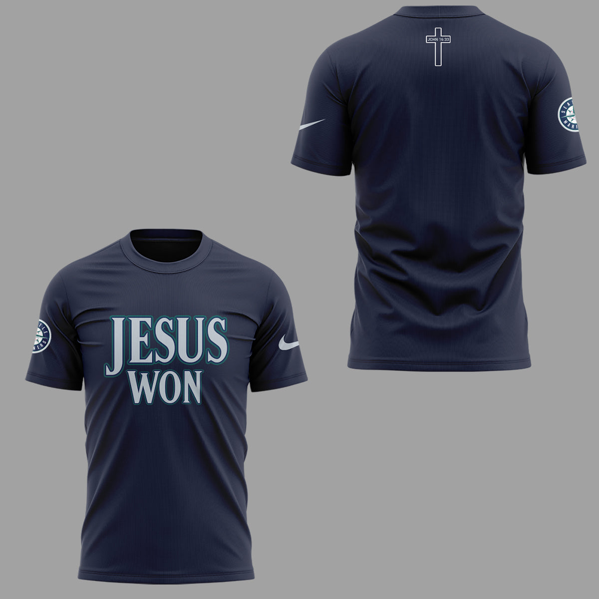 Limited Edition Mariners JESUS WON