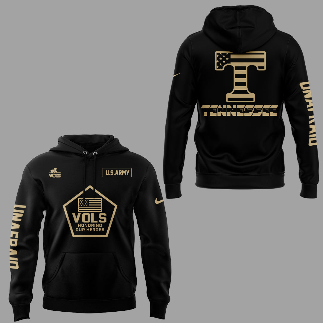 Limited Edition Tennessee x Military Appreciation Day 2025 Hoodie