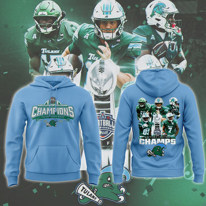 THE TULANE ARE YOUR 2025 AMERICAN FOOTBALL CHAMPIONS🌊🏆