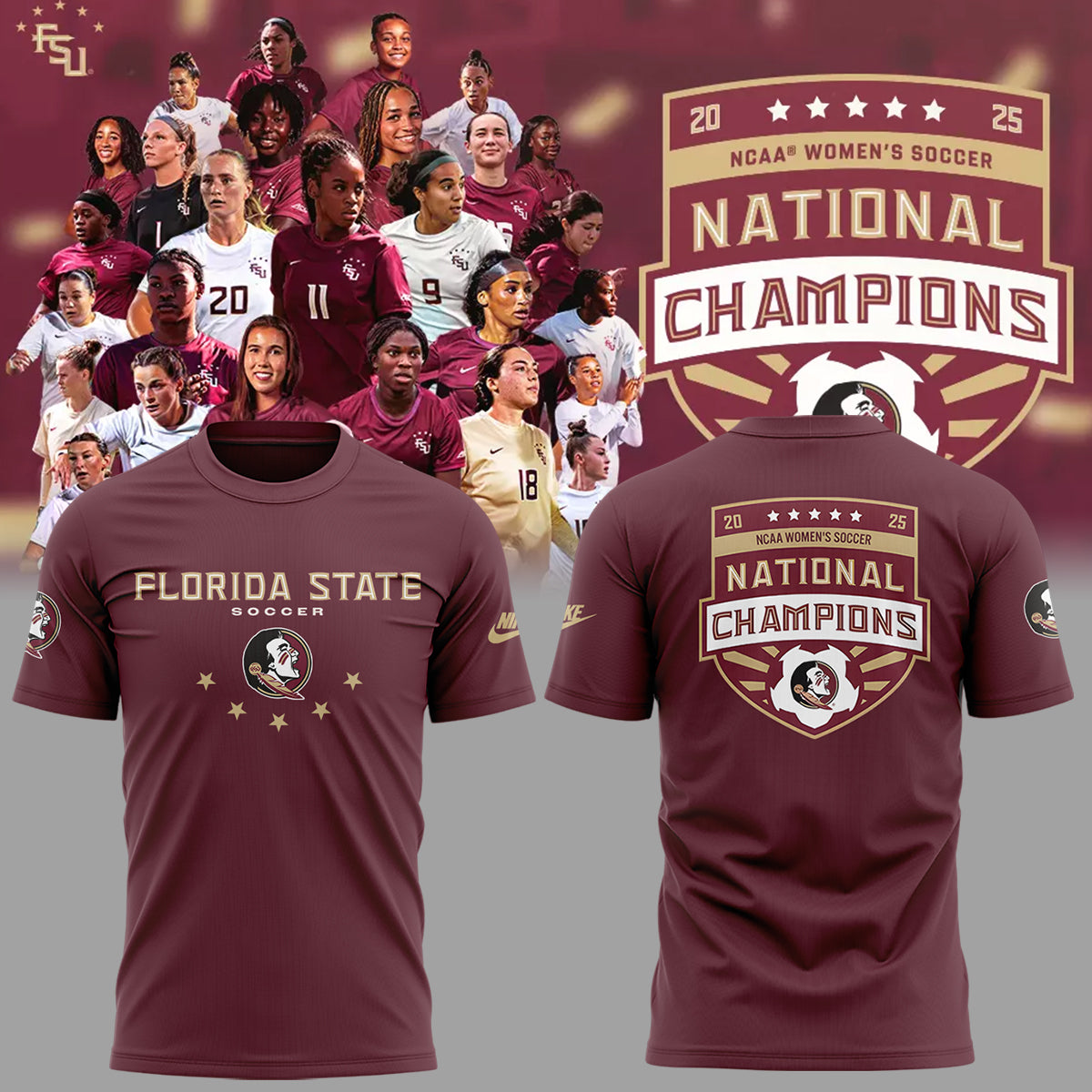 Limited Edition 2025 National Champions Shirt-ND12092513