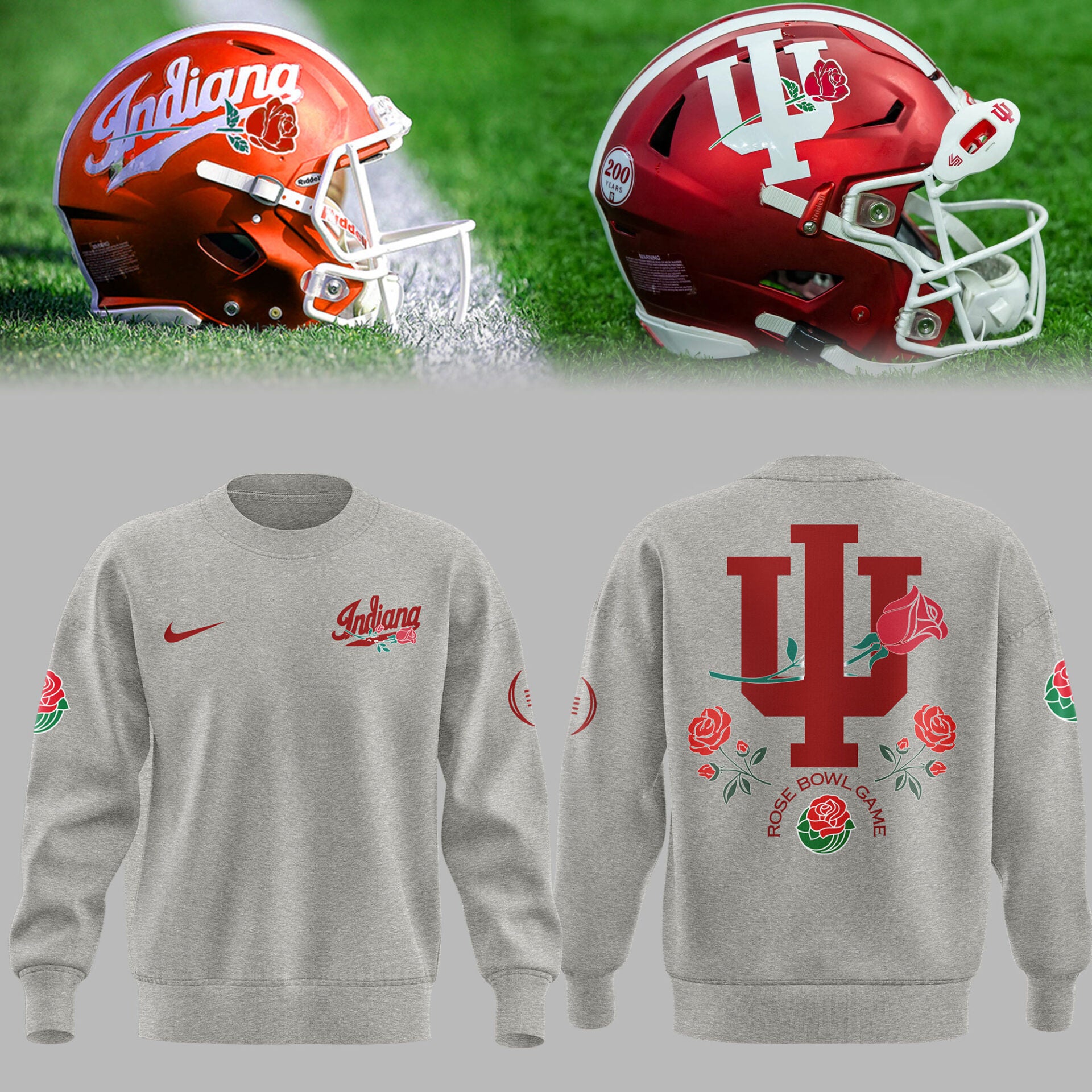 Limited Edition Indiana Rose Bowl Game Sweatshirt-ND12112509