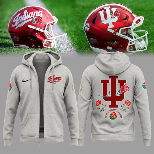Limited Edition Indiana Rose Bowl Game Zip Hoodie-ND12112511
