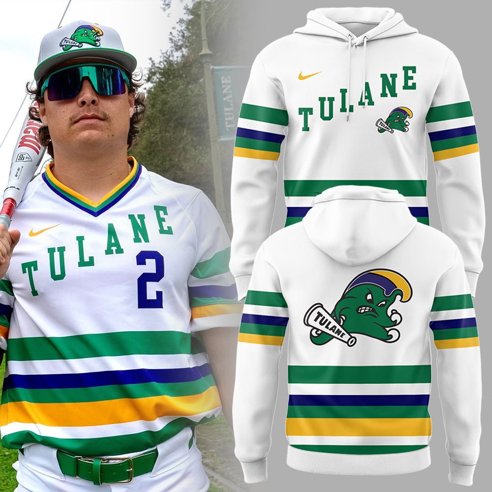 Tulane Baseball 2025 Limited "Mardi Gras 2025" Hoodie-NG25021503