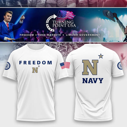 Navy Campus Freedom Tshirt