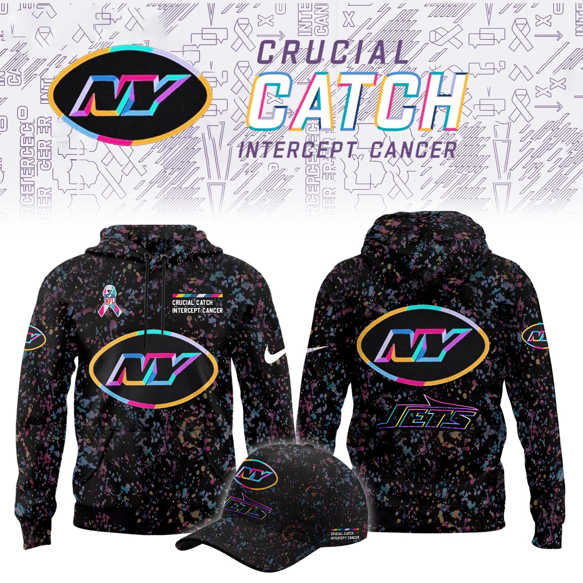 New York Jets Crucial Catch Limited Hoodie