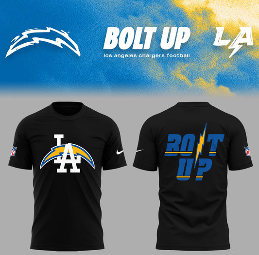 Limited Edition Chargers Bolt Up Shirt-PA052425010