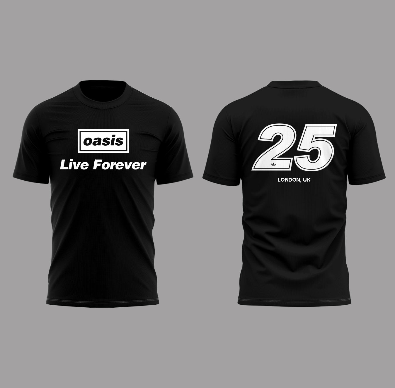 Limited Oasis live 25 At London Edition T-Shirt