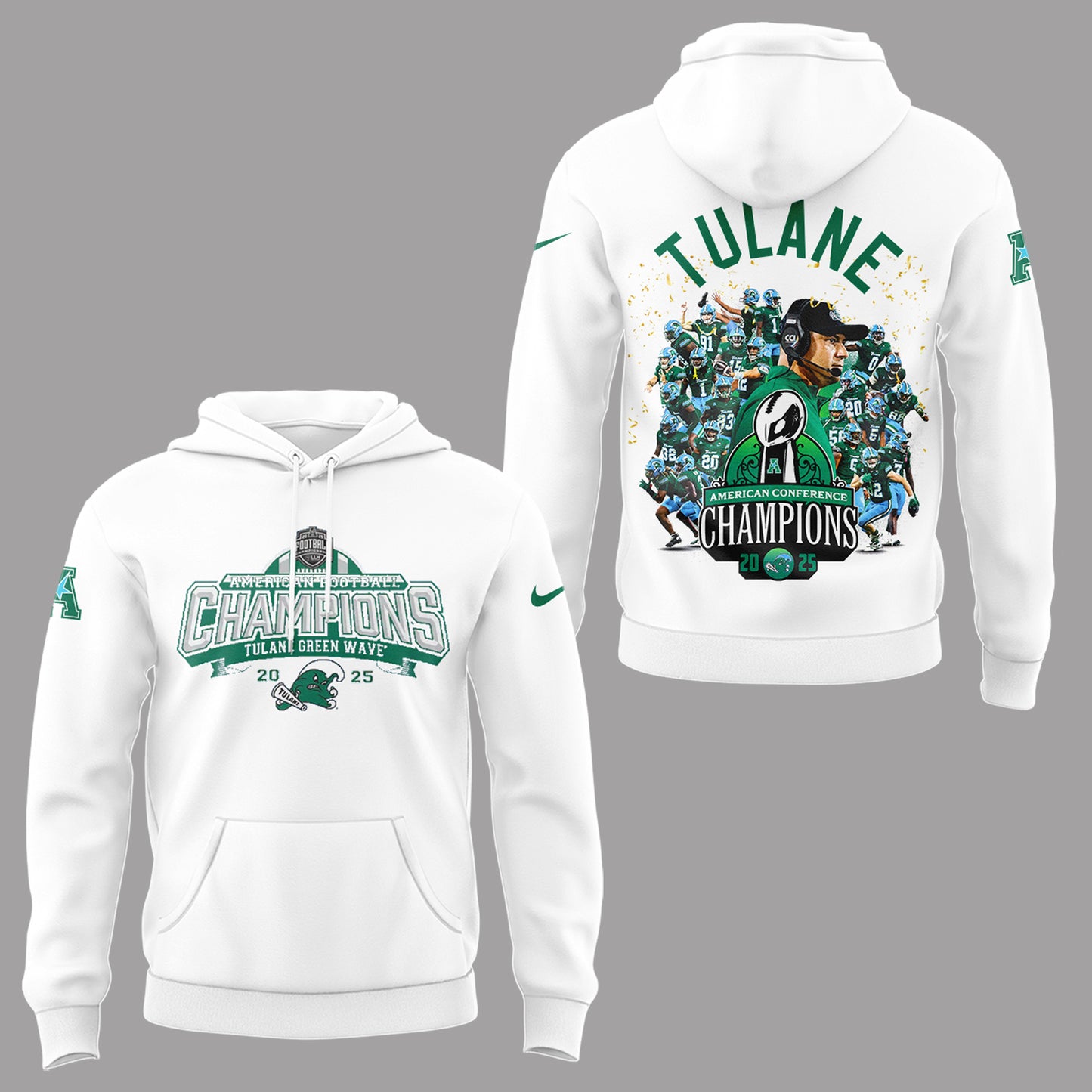 THE TULANE ARE YOUR 2025 AMERICAN FOOTBALL CHAMPIONS🌊🏆