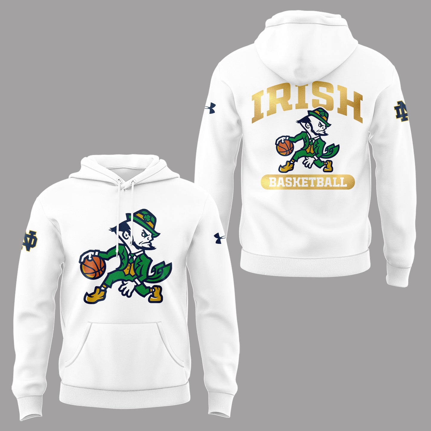 Limited Edition ND Basketball New Logo Hoodie