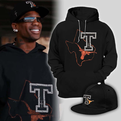 Limited Edition Tx Longhorns x Travisscott Hoodie 2024