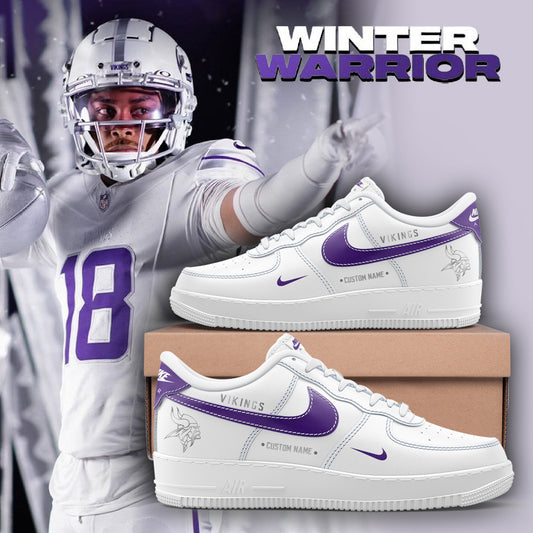 Limited Edition “Winter Warrior” Air Force Custom Name 2024