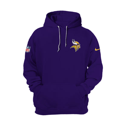 Minnesota Vikings NFL 2024 J.J McCarthy Nike Limited Hoodie-PU072424304