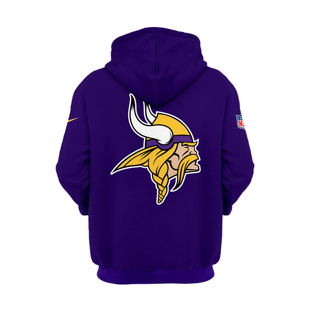 Minnesota Vikings NFL 2024 J.J McCarthy Nike Limited Hoodie-PU072424304