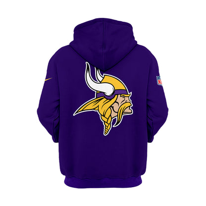 Minnesota Vikings NFL 2024 J.J McCarthy Nike Limited Hoodie-PU072424304