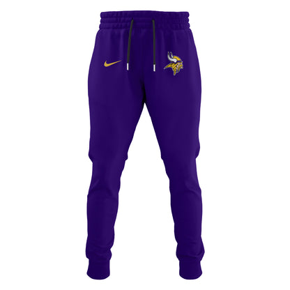 Minnesota Vikings NFL 2024 J.J McCarthy Nike Limited Hoodie-PU072424304