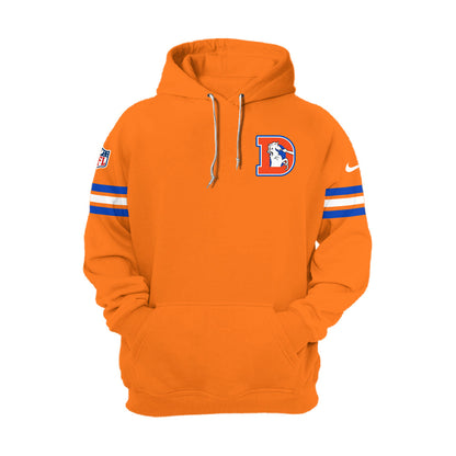 Broncos 2024 Throwback 1977 Orange Crush Limited Hoodie