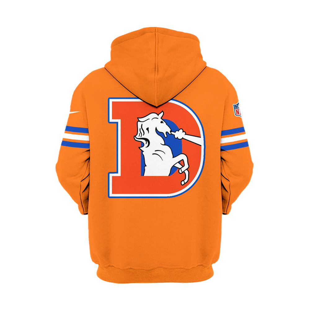 Broncos 2024 Throwback 1977 Orange Crush Limited Hoodie