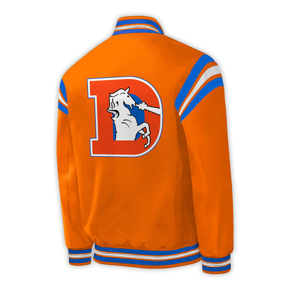 Denver Broncos NFL 2024 Throwback 1977 - Orange Crush Limited Baseball Jakcet-PU080524304