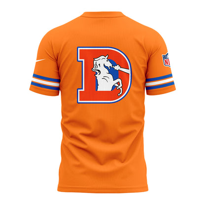 Denver Broncos NFL 2024 Throwback 1977 - Orange Crush Limited T-Shirt-PU080524305