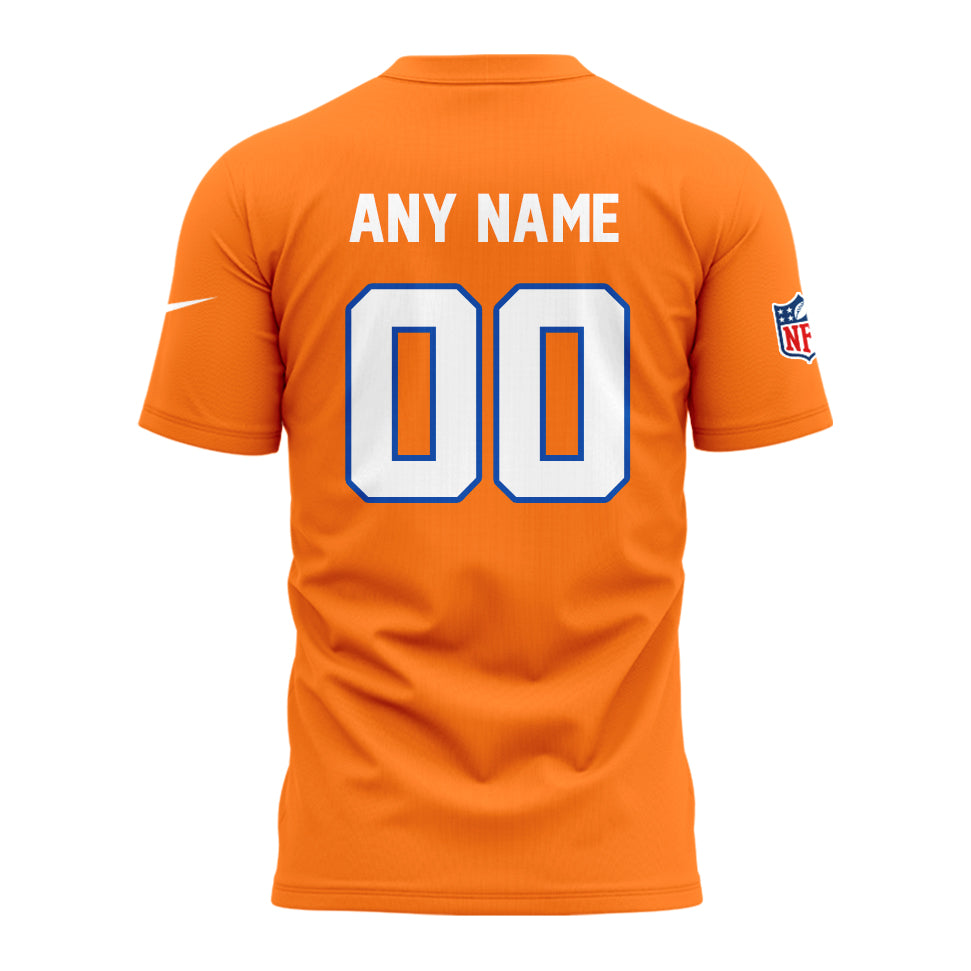 Denver Broncos NFL 2024 Throwback 1977 - Orange Crush Limited T-Shirt-PU080524306