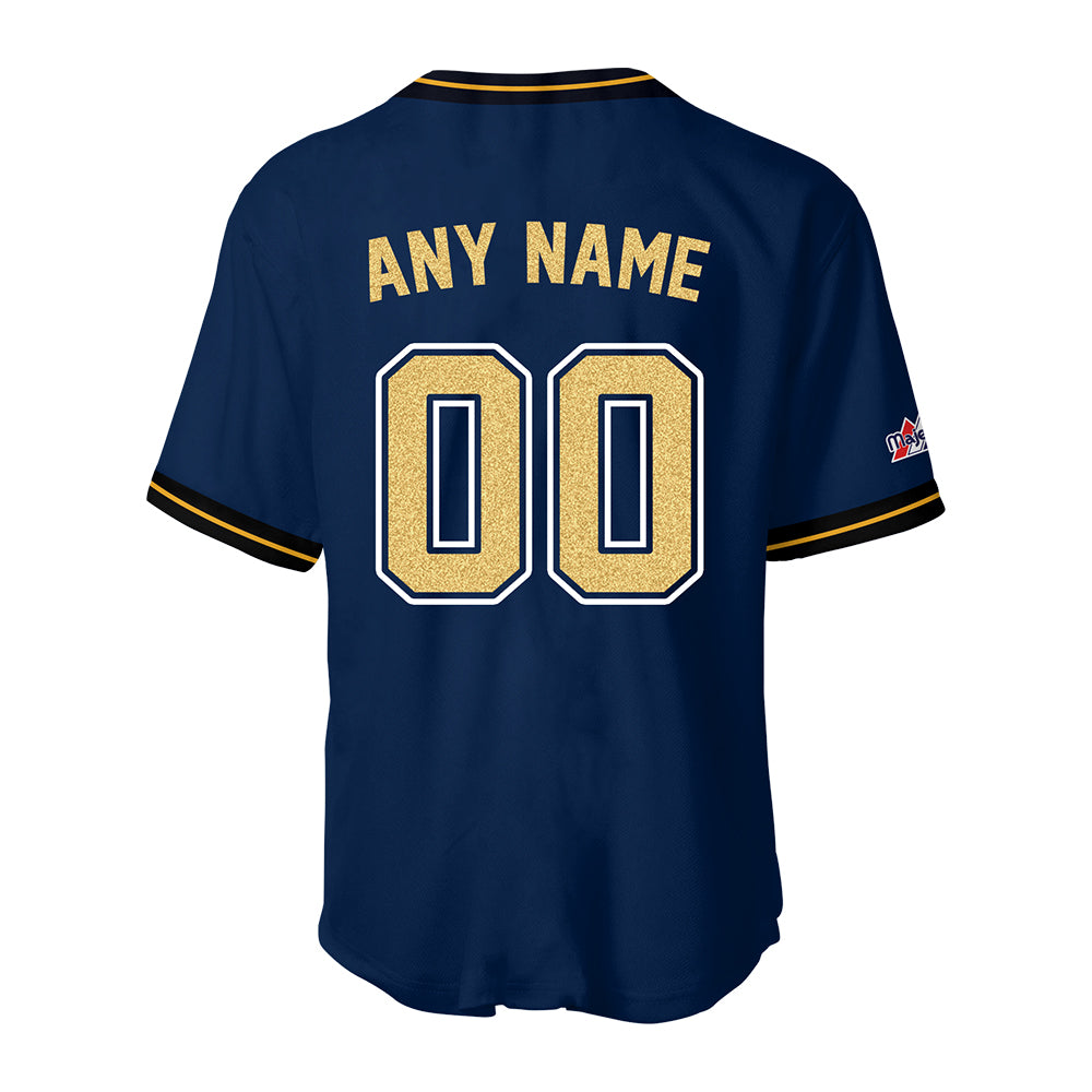 Astros Throwback 1999 Majestic Navy Limited Custom Jersey-PU08162400