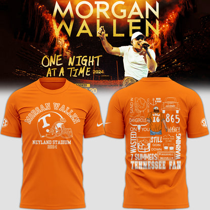 Tennessee Volunteers NCAA 2024 Nike Limited Tennessee x Morgan Wallen T-Shirt-PU092324333