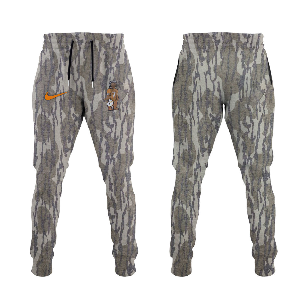 Limited Edition Tennessee x Morgan Wallen Camo Knoxville Mossy Oak Vintage T-Shirt-PU092724502