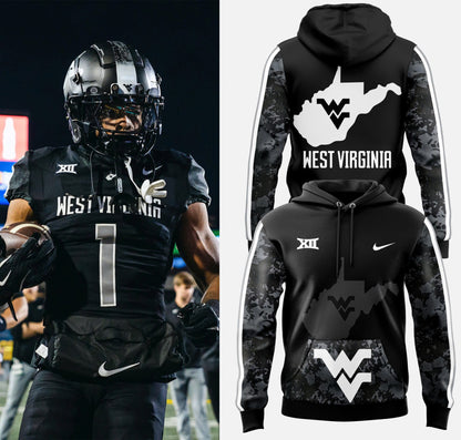 Limited Edition West VA “Coal Rush” Blackout Hoodie-PU111724563