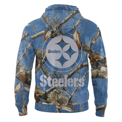 Pittsburgh Steelers Realtree Hoodie-PU1224241010