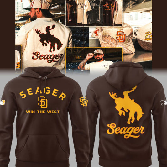 Limited Edition Padres Baseball x Seager Hoodie-PU25081104