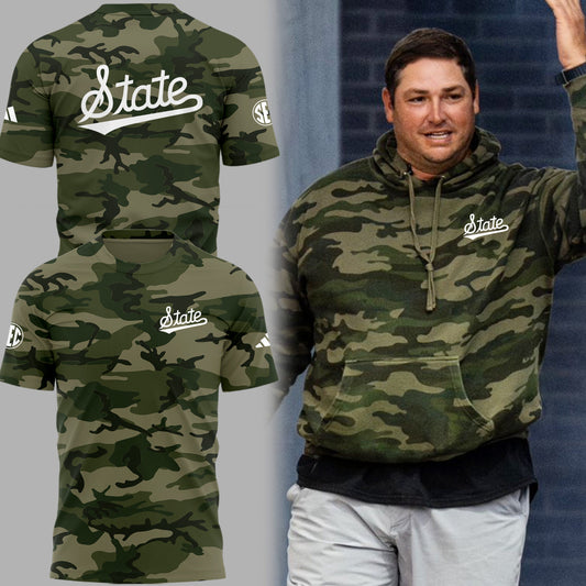 Special Edition Mississippi State Football Camo T-Shirt