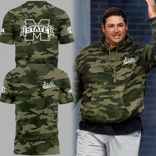 Special Edition Mississippi State Football Camo T-Shirt