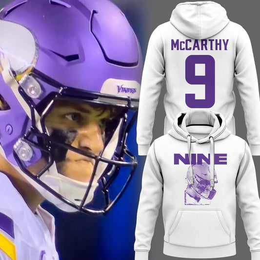 Limited Edition J.J. McCarthy: Nine Purple Hoodie