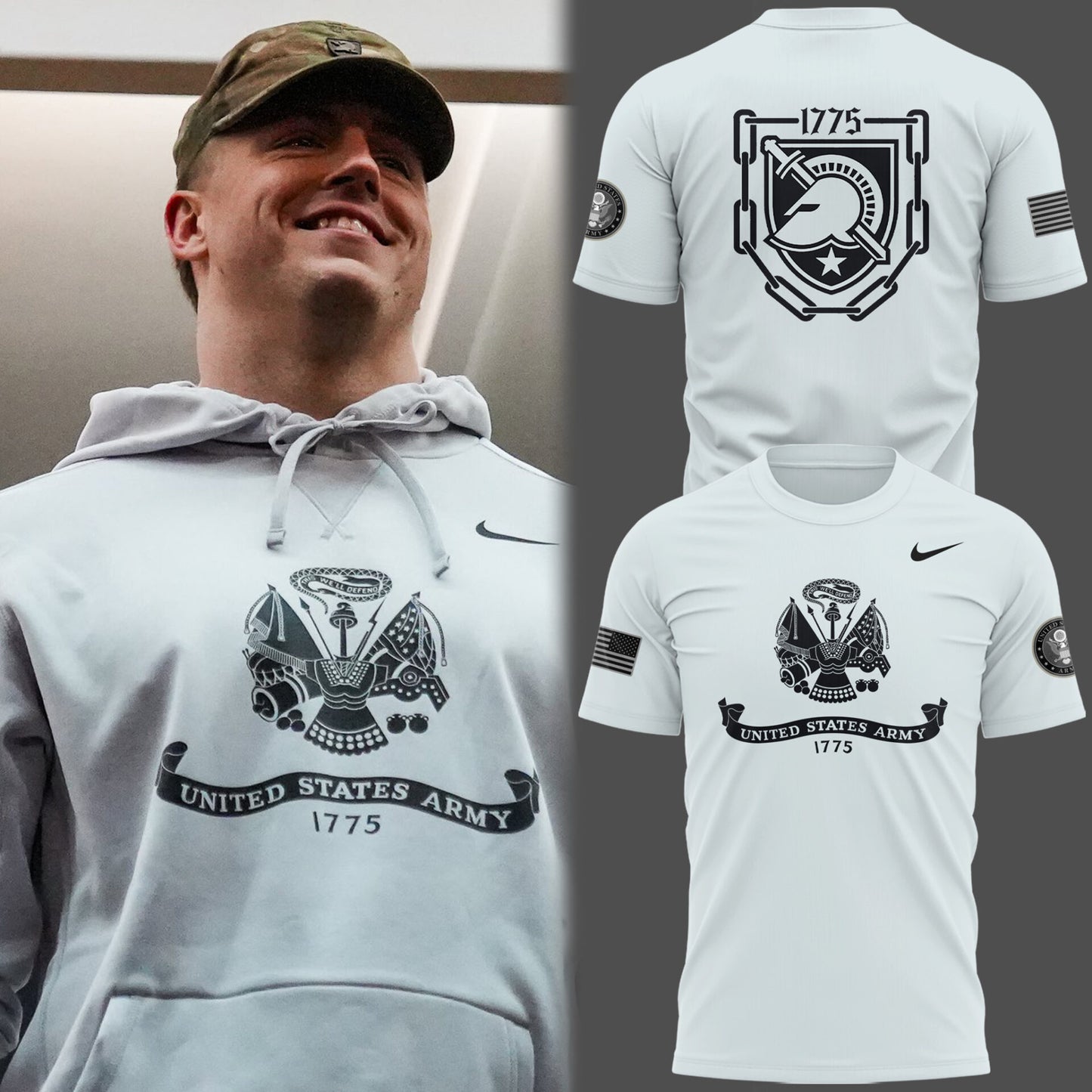 Army Black Knights HONOR 250 YEARS OF SERVICE & SACRIFICE Limited Edition TShirt