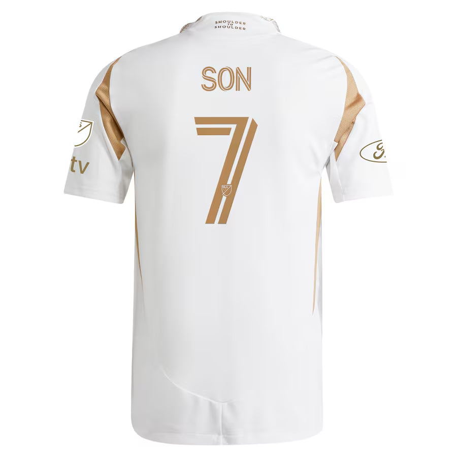 Men's LAFC #7 Son Heung-Min White 2025