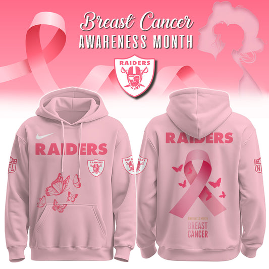 Raiders Breast Cancer Awareness Edition Hoodie