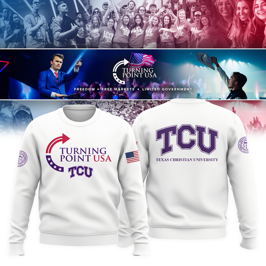 TCU x Turning Point USA 2025 Sweater
