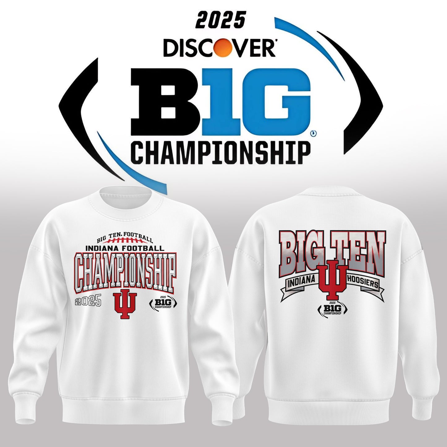 🔥 Indiana Hoosiers – 2025 Big Ten Champions
