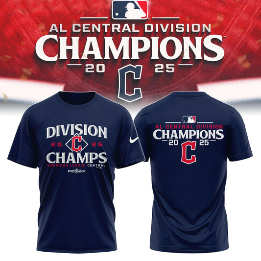 CG AL Central Division Champions Baseball Tshirt 2025 Limited Edition
