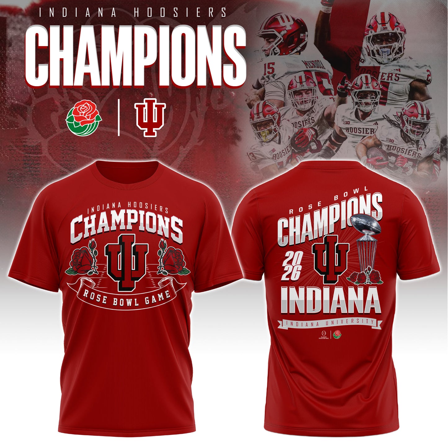 Indiana Hoosiers – Rose Bowl Champions