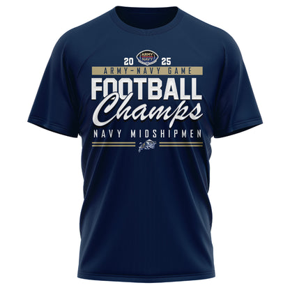 Navy Champions White T-shirt + Unisex Limited Style