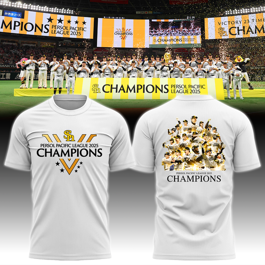 Fukuoka SoftBank Hawks - PERSOL PACIFIC LEAGUE 2025 CHAMPIONS