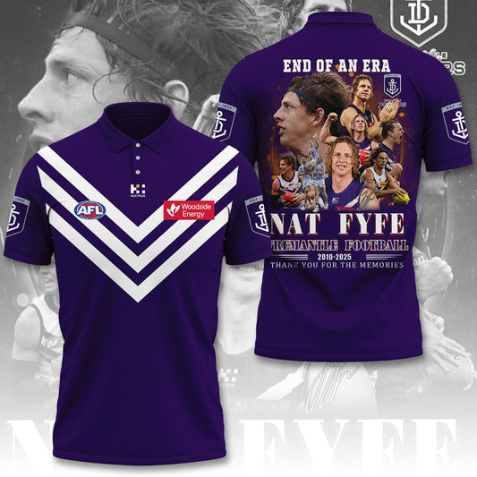 Fremantle Football Club x Nat Fyfe 3D Polo