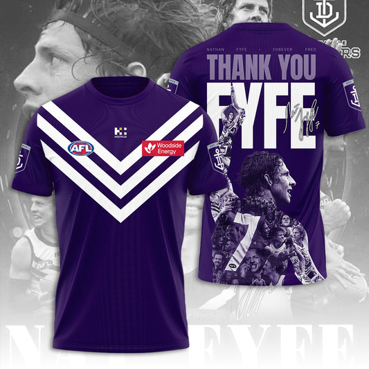 Fremantle Football Club x Nat Fyfe 3D T-Shirt