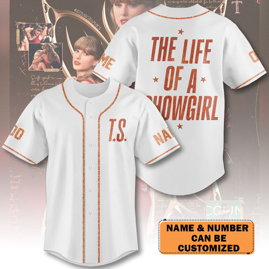 Personalized Taylor Swift Baseball Jersey